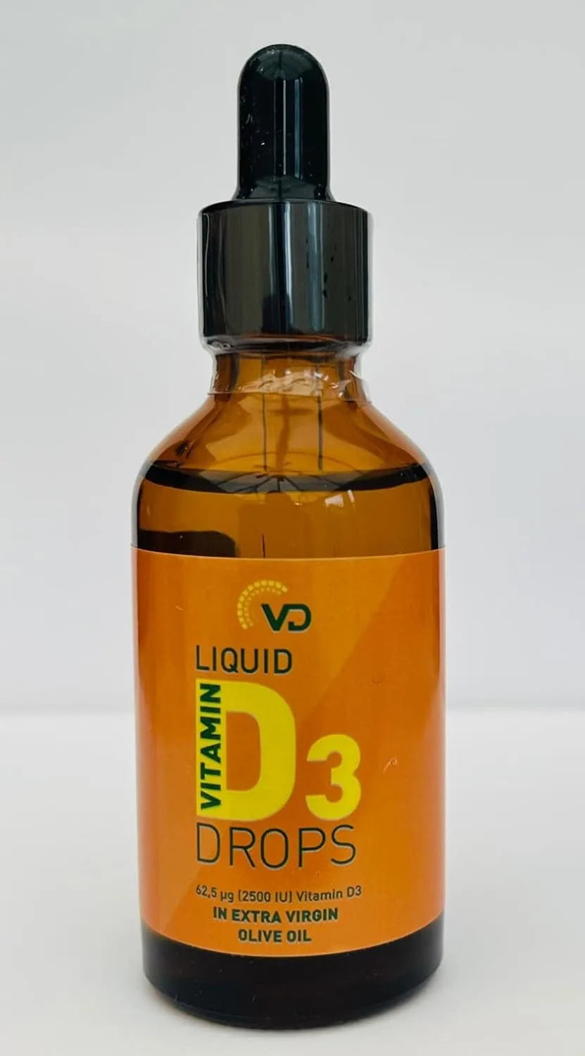 VD Liquid Vitamin D3 Drops 2500IU (50ml)