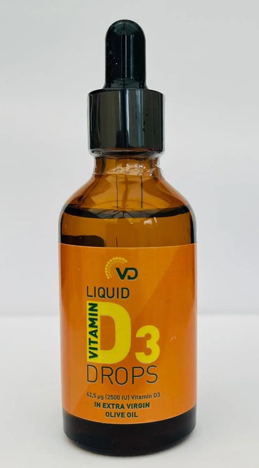 VD Liquid Vitamin D3 Drops 2500IU (50ml)