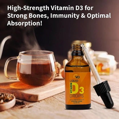 VD Liquid Vitamin D3 Drops 2500IU (50ml)